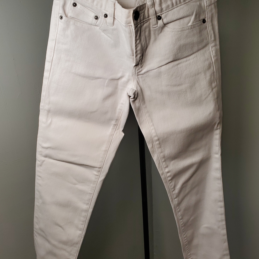J. Crew Women's Cream Skinny Jeans